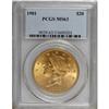Image 1 : 1901 $20 MS63 PCGS