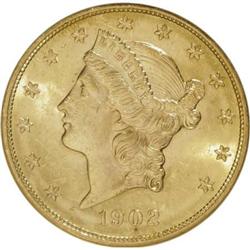 1902-S $20 MS61 NGC