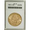 Image 1 : 1903-S $20 MS60 ANACS