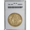 Image 1 : 1904 $20 MS60 ANACS