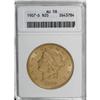 1907-D $20 AU58 ANACS