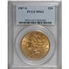 Image 1 : 1907-S $20 MS62 PCGS