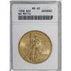 1908 $20 No Motto MS62 ANACS