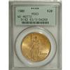 Image 1 : 1908 $20 No Motto MS63 PCGS