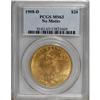 Image 1 : 1908-D $20 No Motto MS63 PCGS
