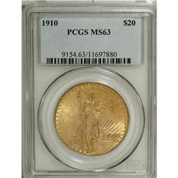 1910 $20 MS63 PCGS