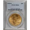 Image 1 : 1910-D $20 MS64 PCGS