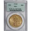 Image 1 : 1922 $20 MS61 PCGS