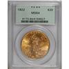 Image 1 : 1922 $20 MS64 PCGS