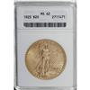 Image 1 : 1923 $20 MS62 ANACS