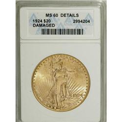 1924 $20 MS60 ANACS