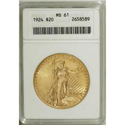 1924 $20 MS61 ANACS