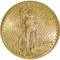 1924 $20 MS62 ANACS