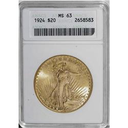 1924 $20 MS63 ANACS