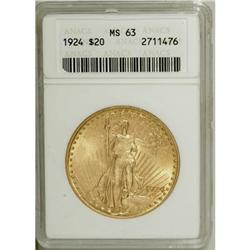 1924 $20 MS63 ANACS