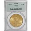 Image 1 : 1924 $20 MS63 PCGS