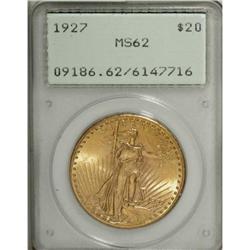 1927 $20 MS62 PCGS
