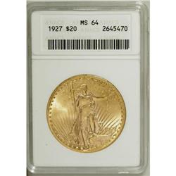 1927 $20 MS64 ANACS