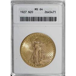1927 $20 MS64 ANACS