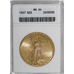 1927 $20 MS64 ANACS