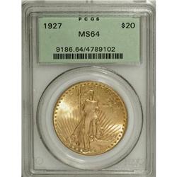 1927 $20 MS64 PCGS