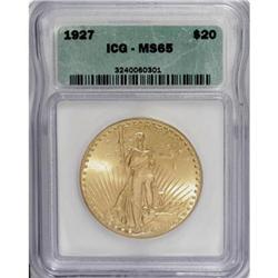1927 $20 MS65 ICG