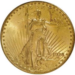 1928 $20 MS63 PCGS