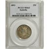 Image 1 : 1893 25C Isabella Quarter MS63 PCGS