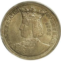 1893 25C Isabella Quarter MS64 PCGS