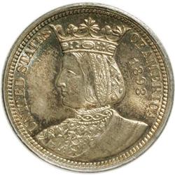 1893 25C Isabella Quarter MS64 PCGS