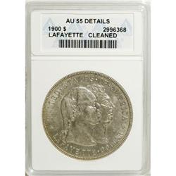 1900 $1 Lafayette Dollar AU55 ANACS
