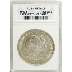 1900 $1 Lafayette Dollar AU58 ANACS