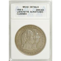 1900 $1 Lafayette Dollar MS60 ANACS