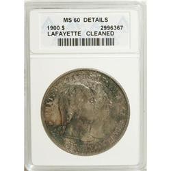 1900 $1 Lafayette Dollar MS60 ANACS