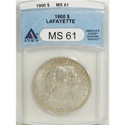 1900 $1 Lafayette Dollar MS61 ANACS