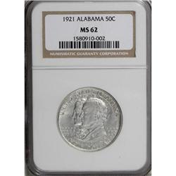 1921 50C Alabama MS62 NGC