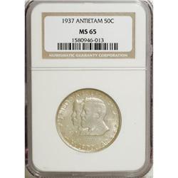 1937 50C Antietam MS65 NGC