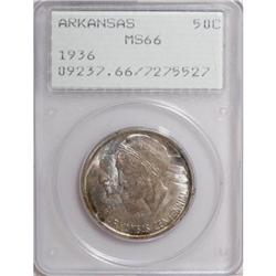 1936 50C Arkansas MS66 PCGS