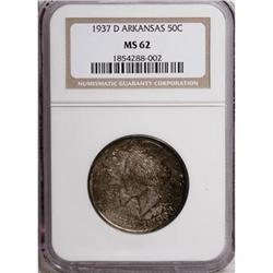 1937 50C Arkansas MS63 NGC