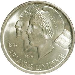 1937 50C Arkansas MS66 PCGS