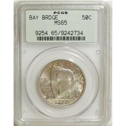 1936-S 50C Bay Bridge MS65 PCGS