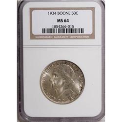 1934 50C Boone MS64 NGC