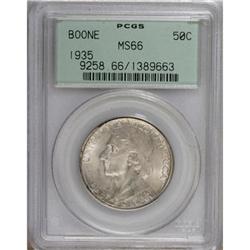1935 50C Boone MS66 PCGS