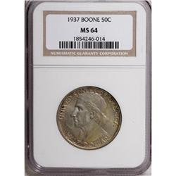 1937 50C Boone MS64 NGC