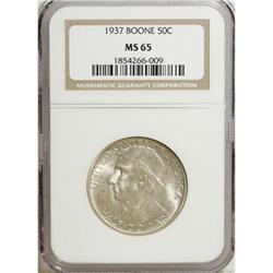 1937 50C Boone MS65 NGC