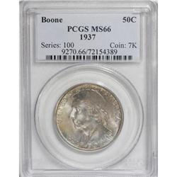 1937 50C Boone MS66 PCGS