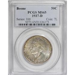1937-D 50C Boone MS65 PCGS