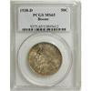 Image 1 : 1938-D 50C Boone MS65 PCGS