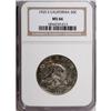 Image 1 : 1925-S 50C California MS66 NGC