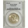 Image 1 : 1936-D 50C Cincinnati MS65 PCGS